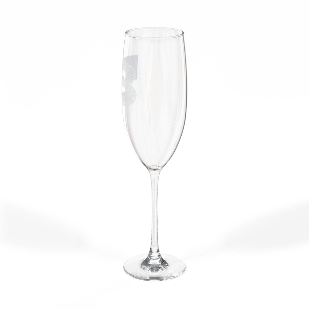 Blacktivity Engraved 8oz Champagne Flute