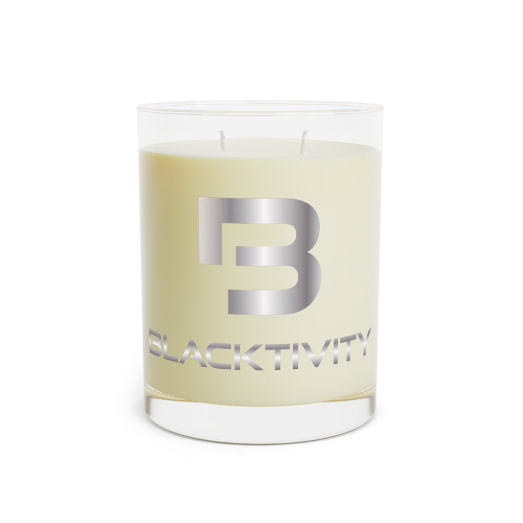 Blacktivity Branded Scented Candle - 11oz Full Glass Soy Candle