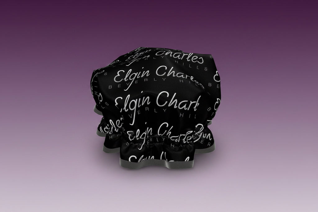 Elgin Charles Beverly Hills Luxury Satin Shower Cap