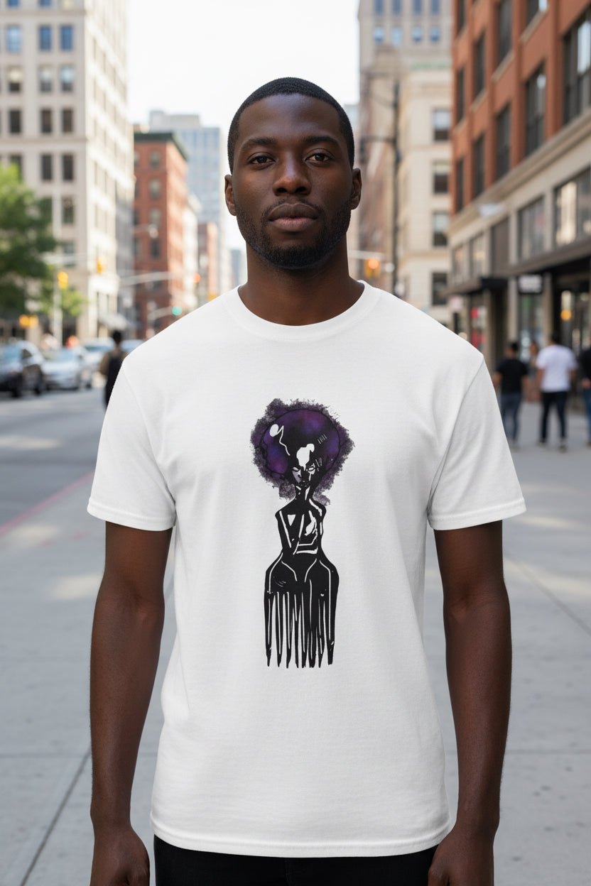 Afro Pick Tee