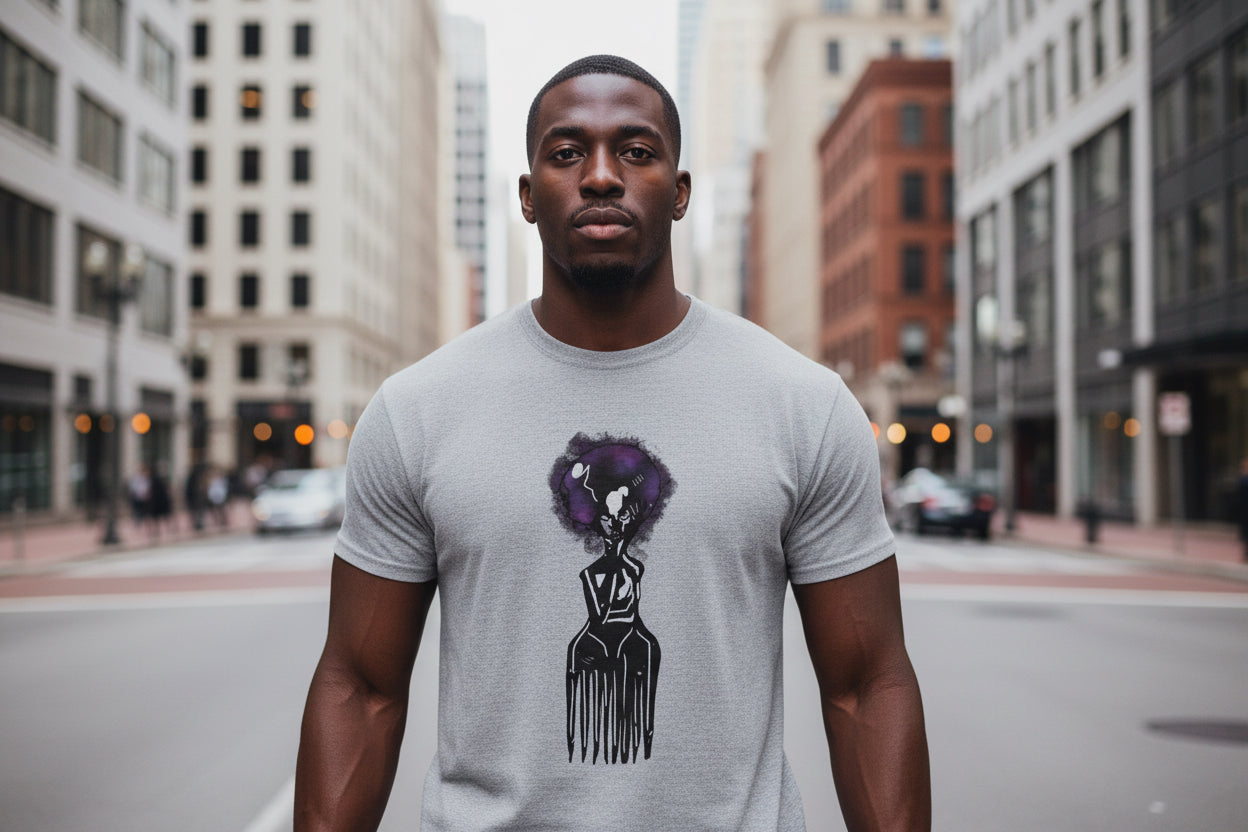 Afro Pick Tee
