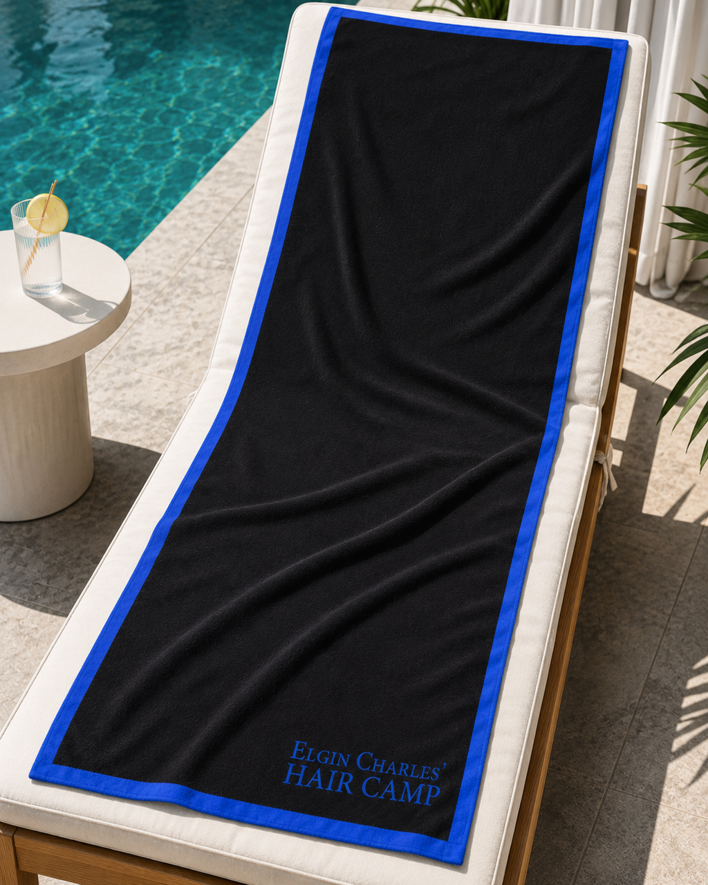 Elgin Charles' Hair Camp Mink/Cotton Bath Towel