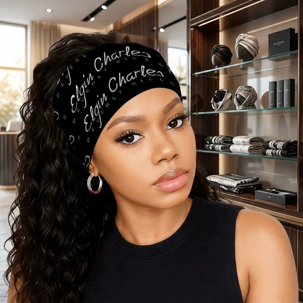 Elgin Charles Beverly Hills Wide Turban Headband