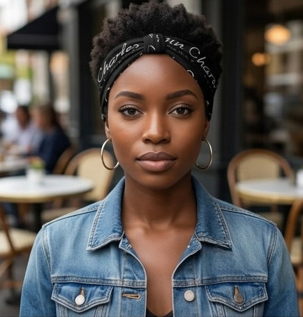 Elgin Charles Beverly Hills Wide Turban Headband