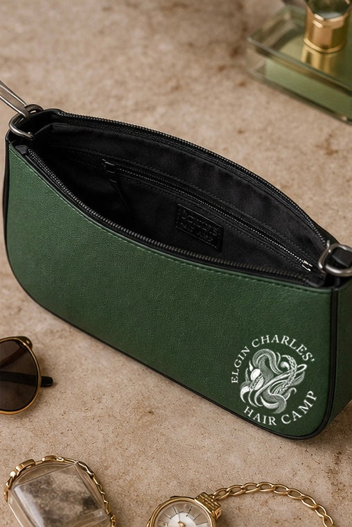 Elgin Charles' Hair Camp Premium Leather Zip Box Bag