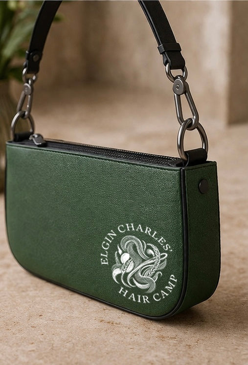 Elgin Charles' Hair Camp Premium Leather Zip Box Bag