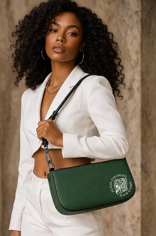 Elgin Charles' Hair Camp Premium Leather Zip Box Bag