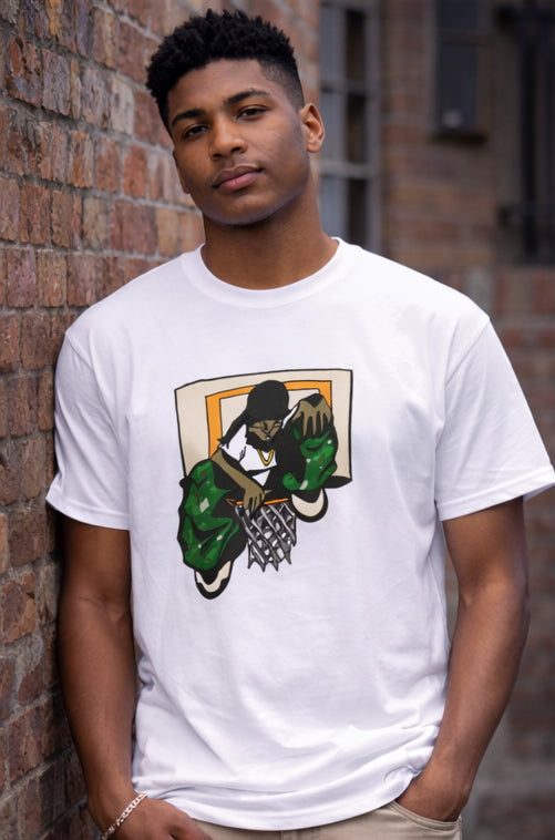 The Backboard Statement Tee — Gildan 5000 Classic