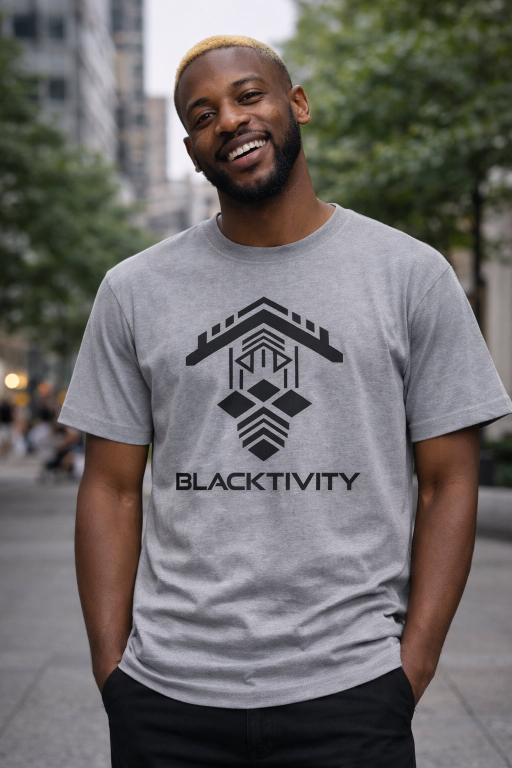 Blacktivity Black Symbol Supima® Tee
