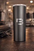 Blacktivity Designer Travel Mug — 20oz Skinny Stainless Steel