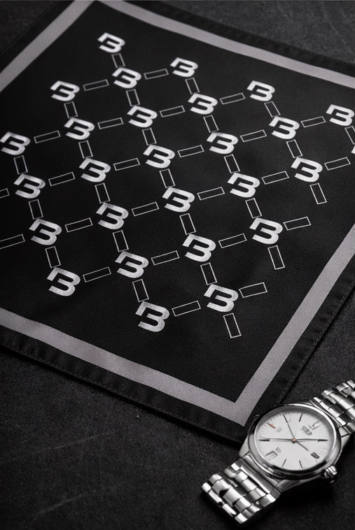 Blacktivity Silk Twill Pocket Square