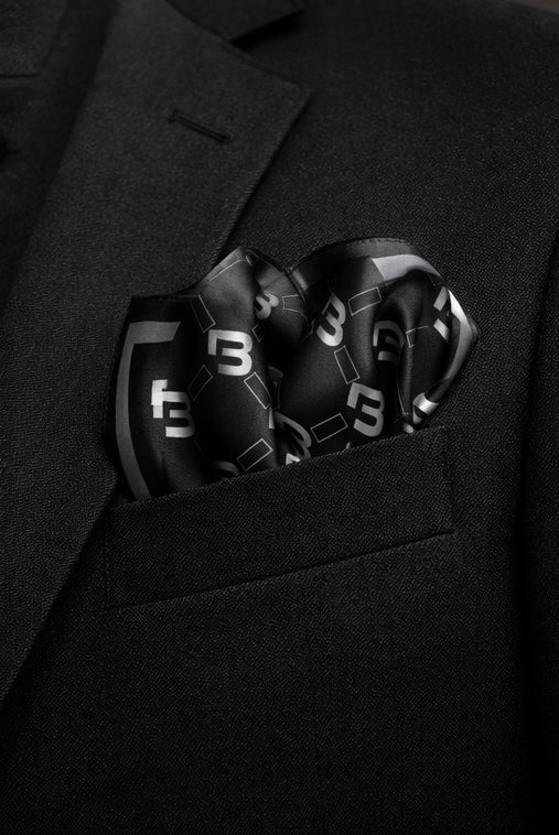Blacktivity Silk Twill Pocket Square