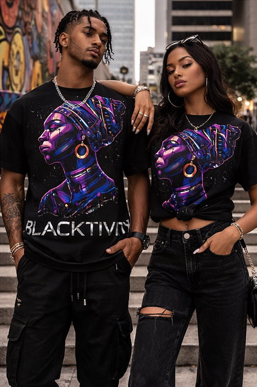 Blacktivity "Queen" Jersey T-Shirt