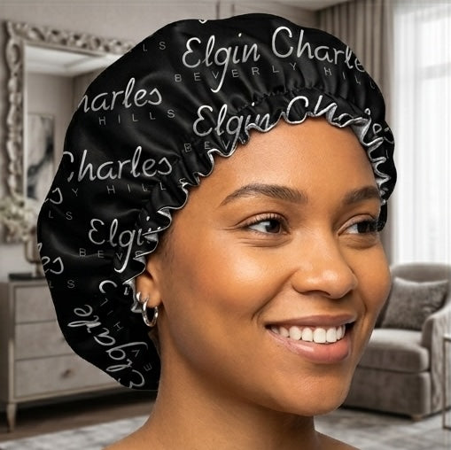 Elgin Charles Beverly Hills Luxury Satin Shower Cap