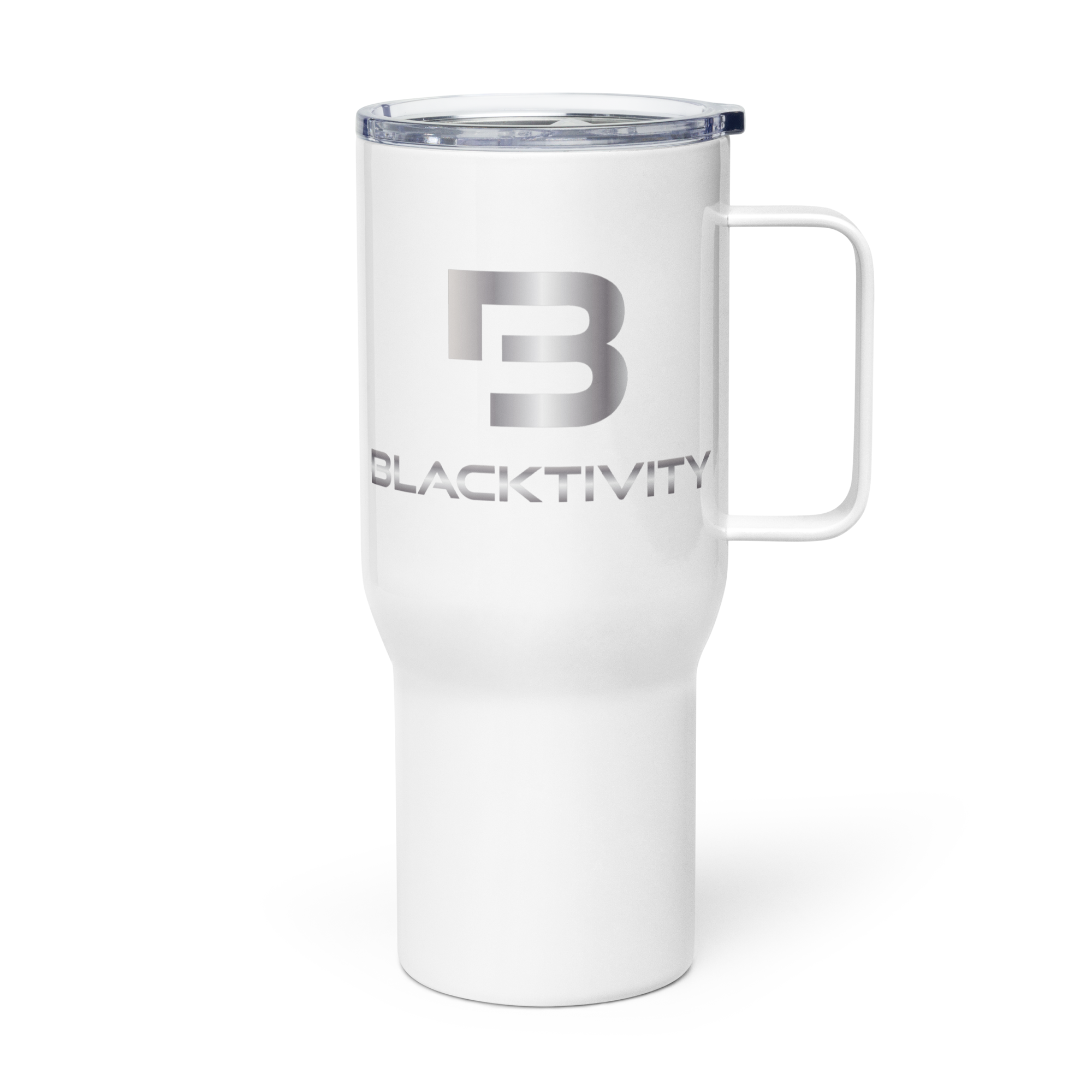 Blacktivity Travel Mug with Handle