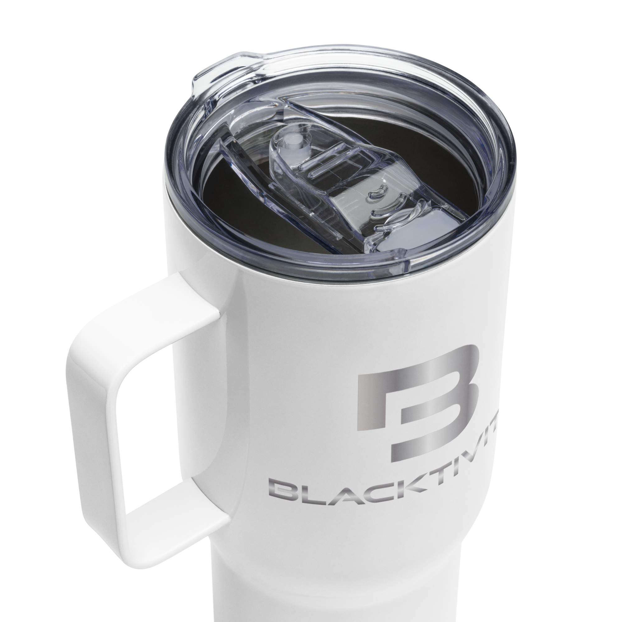 Blacktivity Travel Mug with Handle