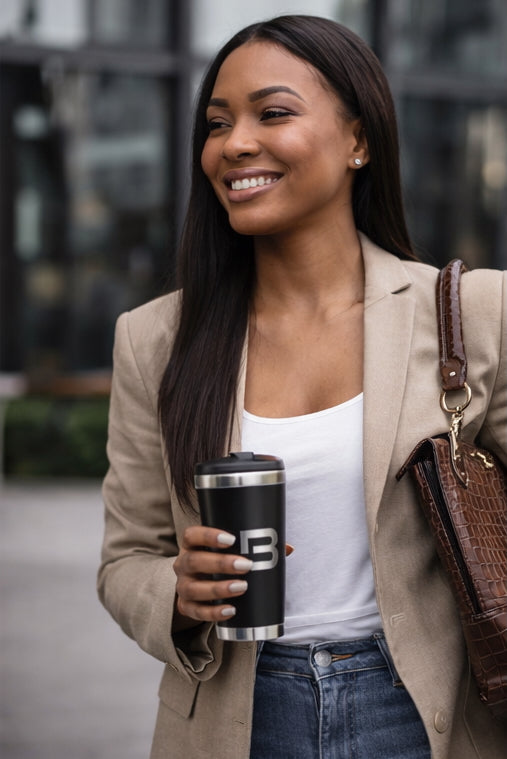 Blacktivity Designer Travel Mug — 15.2oz Flask