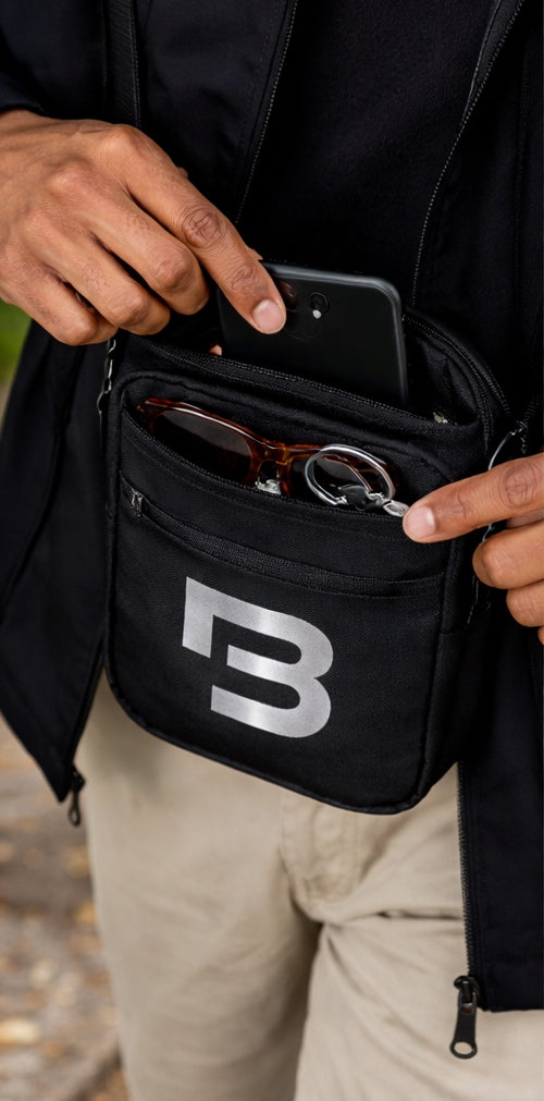 Blacktivity Utility Crossbody Bag